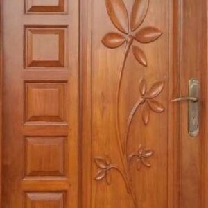 Front Door Teak Full Polished door - Polished