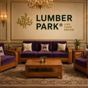 👑 LUMBER PARK Royal Teak Sofa Collection – Live Your Dream
